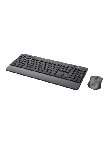 Klawiatura I Mysz Trust Trezo Wireless Deskset Eco Us