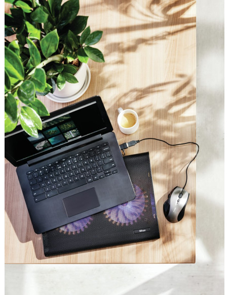 Podstawka Chłodząca Trust Azul 20104 (17.X Cala  2 Wentylatory  Hub)