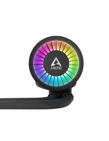 Arctic Liquid Freezer Iii 420 A-Rgb Procesor Chłodnica Cieczy All-In-One 14 Cm Czarny 1 Szt.
