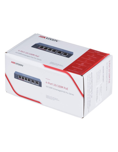 Switch Poe Hikvision Ds-3E0106Hp-E 6-Portowy