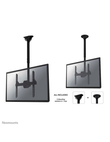 Neomounts Nm-C440Black Uchwyt Do Tablic Informacyjnych 152,4 Cm (60") Czarny