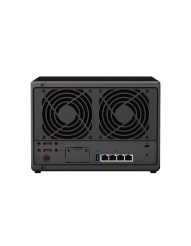 Nas Synology Ds1522+  Tower  5X (3.5" Sata Hdd)  Amd Ryzen R1600  8 Gb Ddr4 Ecc Sodimm (Max. 32Gb), 4 X 1Gbe Rj-45