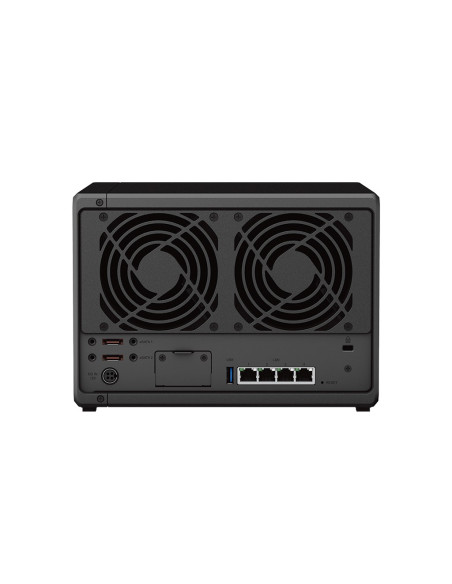 Nas Synology Ds1522+  Tower  5X (3.5" Sata Hdd)  Amd Ryzen R1600  8 Gb Ddr4 Ecc Sodimm (Max. 32Gb), 4 X 1Gbe Rj-45