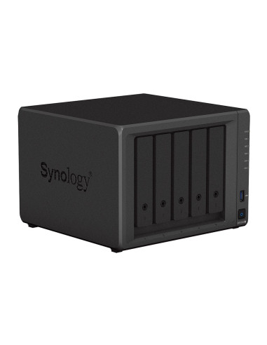 Nas Synology Ds1522+  Tower  5X (3.5" Sata Hdd)  Amd Ryzen R1600  8 Gb Ddr4 Ecc Sodimm (Max. 32Gb), 4 X 1Gbe Rj-45