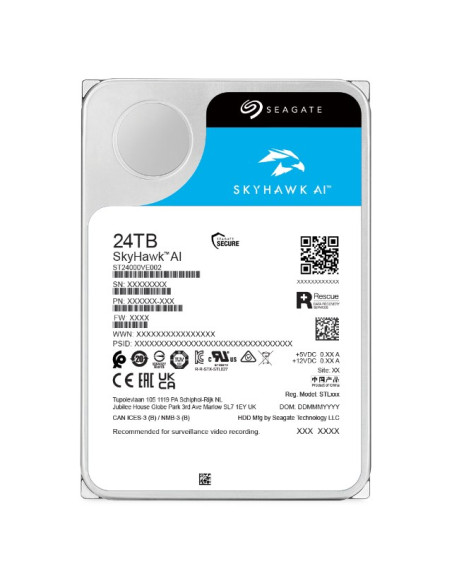 Hdd Seagate Skyhawk Ai 24Tb Sata St24000Ve002