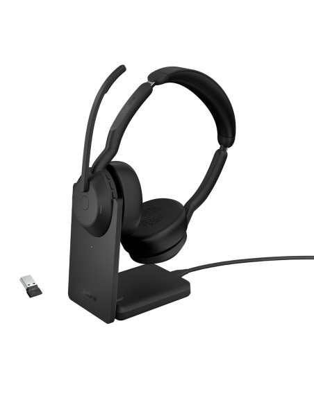 Zestaw Słuchawkowy Bezprzewodowy Jabra Evolve2 55, Link380A Uc Stereo Stand