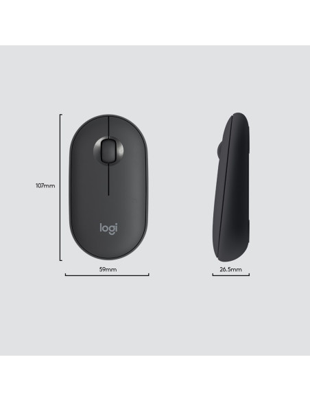 Wireless Keyboard And Mouse Combo Mk470 Graphite