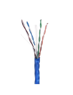 Lanberg Kabel Utp 1Gb/S 305M Drut Cca Niebieski Lcu6-10Cc-0305-B 2