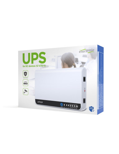 Energenie Mini Ups Do Urządzeń Dc 12V - 15V, 18W, Biały