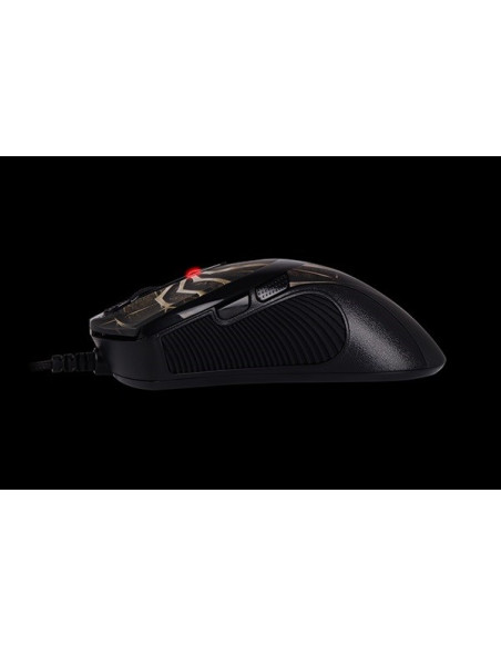 Mysz Komputerowa A4 Tech Evo Xgame Laser Oscar X747 Brown Fire A4Tmys29980 (Laserowa  3600 Dpi  Kolor Brązowy)