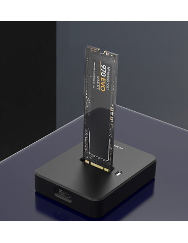 Gembird Stacja Dokująca Do Dysków M.2 Sata I Nvme Ssd Czarna