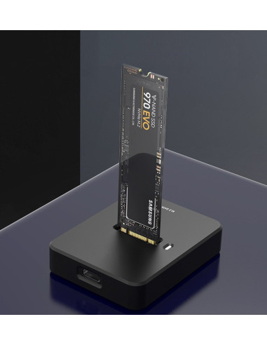 Gembird Stacja Dokująca Do Dysków M.2 Sata I Nvme Ssd Czarna