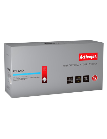 Activejet Atb-326Cn Toner (Zamiennik Brother Tn-326C  Supreme  3500 Stron  Niebieski)