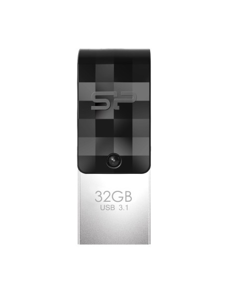 Pendrive Silicon Power Mobile C31 32Gb Usb 3.2 Typ-A, Typ-C Czarny