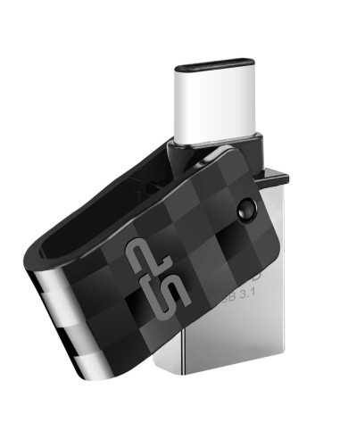 Pendrive Silicon Power Mobile C31 32Gb Usb 3.2 Typ-A, Typ-C Czarny
