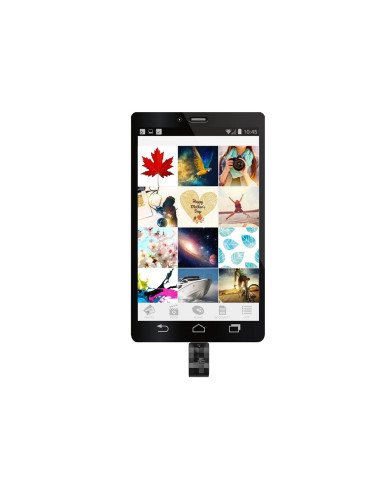 Pendrive Silicon Power Mobile C31 32Gb Usb 3.2 Typ-A, Typ-C Czarny