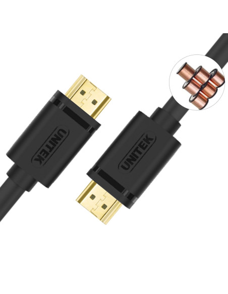 Unitek Kabel Hdmi Basic V2.0 Gold 2M, Y-C138M