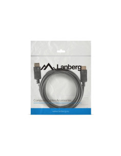 Kabel Lanberg Ca-Dpdp-10Cc-0030-Bk (Displayport M - Displayport M  3M  Kolor Czarny)