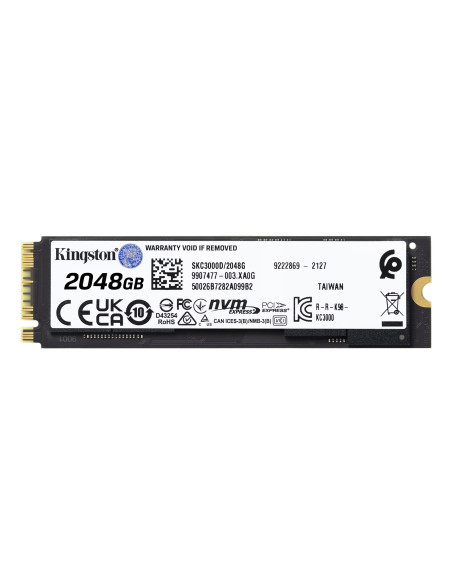 Dysk Ssd Kingston Kc3000 (2Tb  M.2 2280  Pcie 4.0 X4 Nvme  Skc3000D/2048G)
