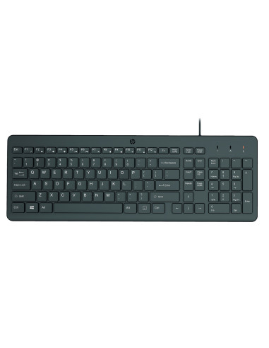 Klawiatura Hp 150 Wired Keyboard Przewodowa Czarna 664R5Aa