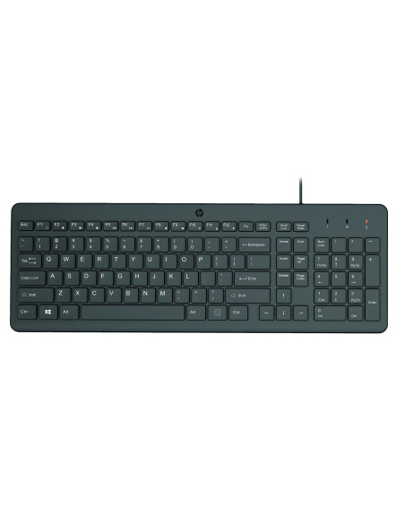 Klawiatura Hp 150 Wired Keyboard Przewodowa Czarna 664R5Aa