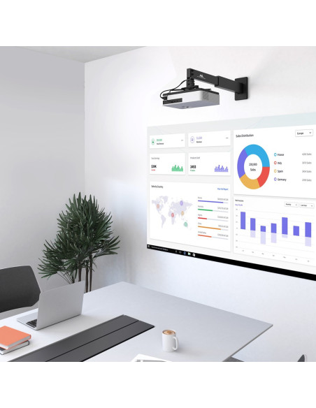 Maclean Uchwyt Projektora Krótkoogniskowego Mc-945