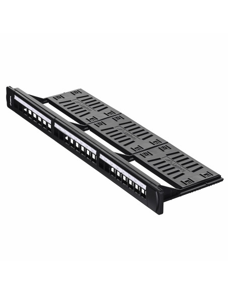 Patch Panel Lanberg Ppks-1124-B (1U  19")