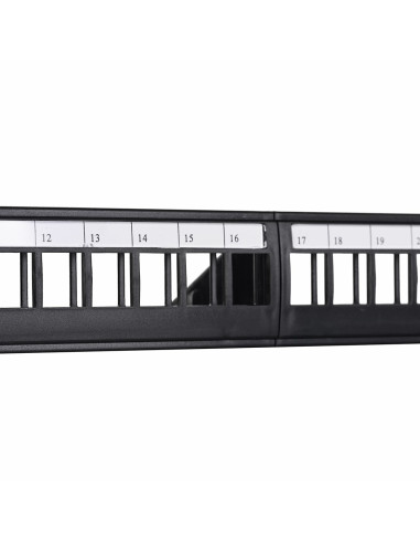 Patch Panel Lanberg Ppks-1124-B (1U  19")