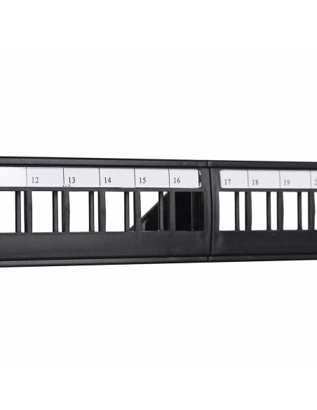 Patch Panel Lanberg Ppks-1124-B (1U  19")