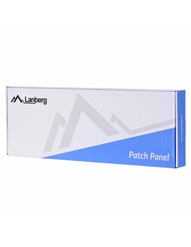 Patch Panel Lanberg Ppks-1124-B (1U  19")