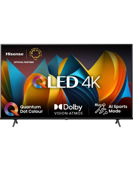 Telewizor Hisense Qled 50E7Nq 50" 4K Uhd Smart Tv Wi-Fi Czarny