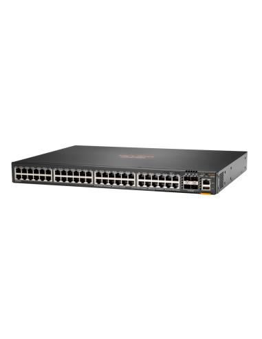 Aruba 6200F 48G 4Sfp+ Zarządzany L3 Gigabit Ethernet (10/100/1000) 1U Czarny