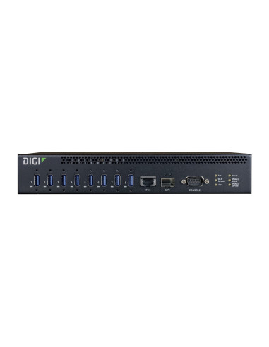 Digi Aw08-G300 Huby I Koncentratory Usb 3.2 Gen 1 (3.1 Gen 1) Type-A 10000 Mbit/S Czarny