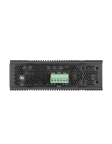 D-Link Dis-200G-12Ps Łącza Sieciowe Zarządzany L2 Gigabit Ethernet (10/100/1000) Obsługa Poe Czarny
