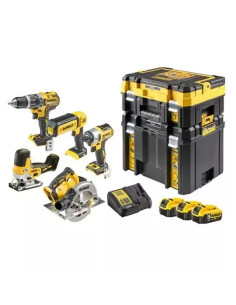 Dewalt.zestaw Combo 18V Dck500P3T (Dcd796 + Dcf887 + Dcs570 + Dcs335 + Dcl050) 3X5,0Ah 2X Tstak