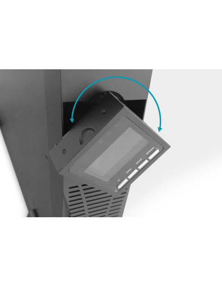 Zasilacz Awaryjny Ups Online Rack 19" 10Kva/10Kw 2U Usb Rs232 Bez Baterii (Bat. Dn-170108) Gł.620Mm