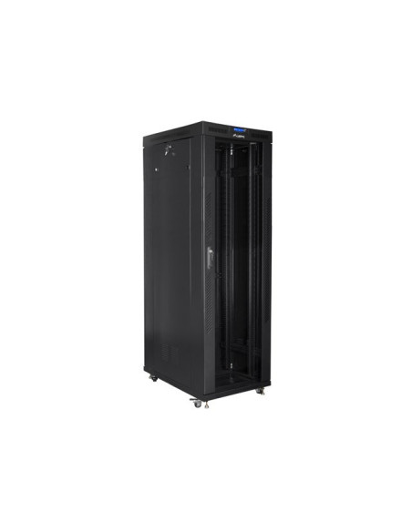 Lanberg Szafa Stojąca Rack 19" 42U 800X1000 Drzwi Szklane Lcd Czarna Ff01-8042-12Bl (Flat Pack)