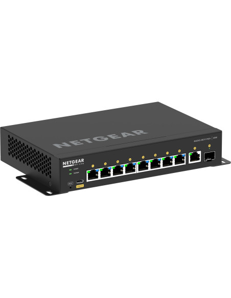 Switch Netgear M4250-9G1F (Gsm4210Pd) 10P Poe 110W (Poe+: 8P) Managed Gigabit