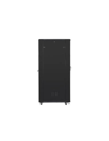Szafa Rack Lanberg Ff01-8242-12B (42U  19''  2047Mm / 800Mm / 1200 Mm  Stojąca  Szklane  800 Kg  Kolor Czarny)