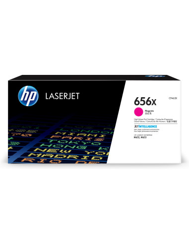 Hp 656X Oryginalny Wkład Laserjet Z Purpurowym Tonerem O Dużej Pojemności