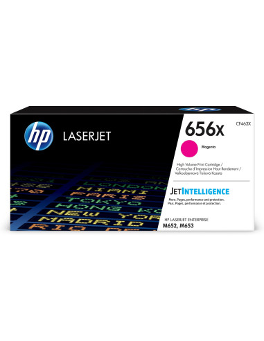 Hp 656X Oryginalny Wkład Laserjet Z Purpurowym Tonerem O Dużej Pojemności