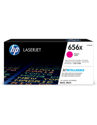 Hp 656X Oryginalny Wkład Laserjet Z Purpurowym Tonerem O Dużej Pojemności