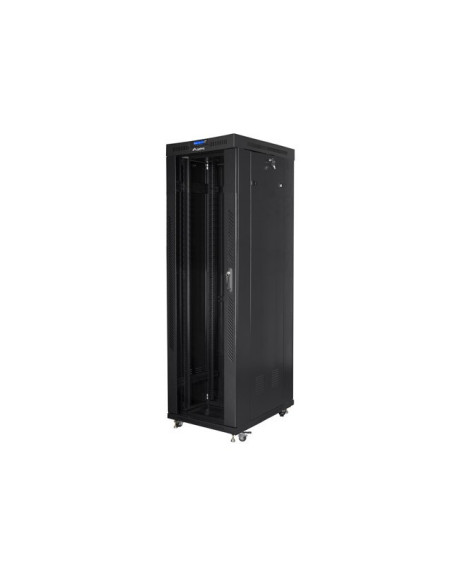 Lanberg Szafa Stojąca Rack 19" 42U 600X1000 Drzwi Szklane Lcd Czarna Ff01-6042-12Bl (Flat Pack)