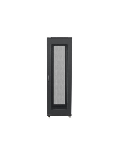 Lanberg Szafa Stojąca Rack 19" 42U 600X800 Drzwi Perforowane Czarna Ff01-6842-23B (Flat Pack)
