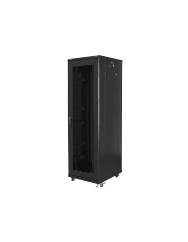Lanberg Szafa Stojąca Rack 19" 42U 600X800 Drzwi Perforowane Czarna Ff01-6842-23B (Flat Pack)