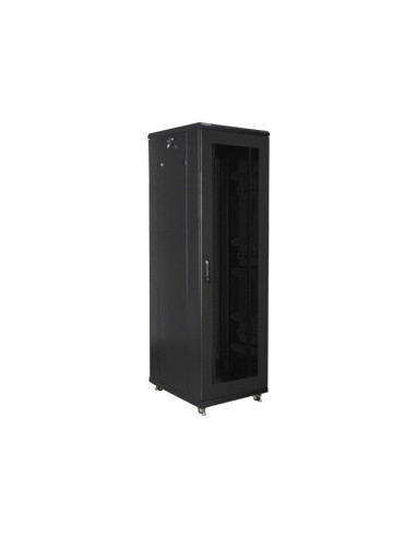Lanberg Szafa Stojąca Rack 19" 42U 600X800 Drzwi Perforowane Czarna Ff01-6842-23B (Flat Pack)