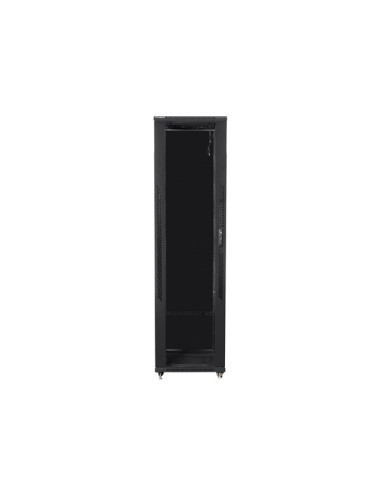 Szafa Jednosekcyjna Lanberg Ff01-8837-12B (37U  19''  1833 Mm / 800Mm / 800 Mm  Stojąca  Pełne, Szklane  800 Kg  Kolor Czarny)