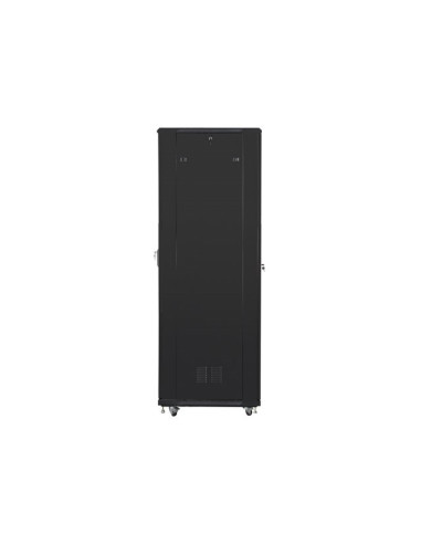 Szafa Jednosekcyjna Lanberg Ff01-8837-12B (37U  19''  1833 Mm / 800Mm / 800 Mm  Stojąca  Pełne, Szklane  800 Kg  Kolor Czarny)