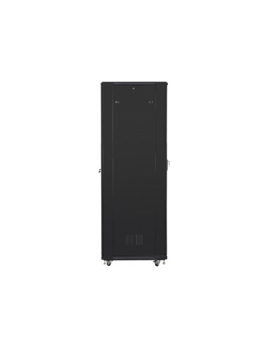 Szafa Jednosekcyjna Lanberg Ff01-8837-12B (37U  19''  1833 Mm / 800Mm / 800 Mm  Stojąca  Pełne, Szklane  800 Kg  Kolor Czarny)