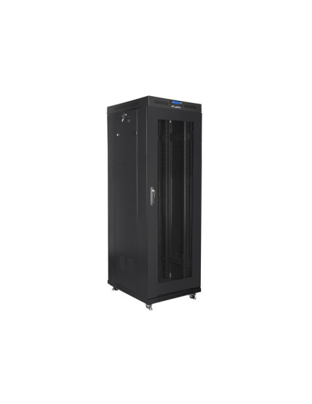 Lanberg Szafa Stojąca Rack 19" 37U 600X800 Drzwi Perforowane Lcd Czarna Ff01-6837-23Bl (Flat Pack)